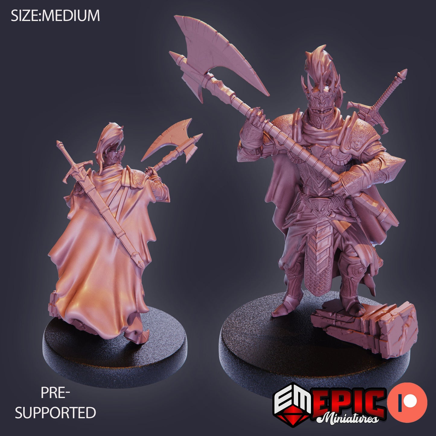 Death Knight (4 Variants Available) - Epic Miniatures