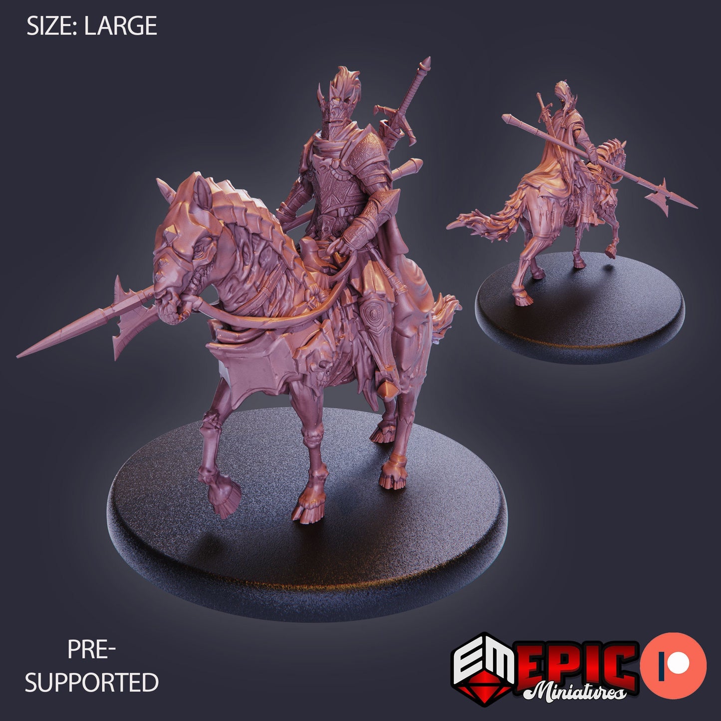 Death Knight (4 Variants Available) - Epic Miniatures