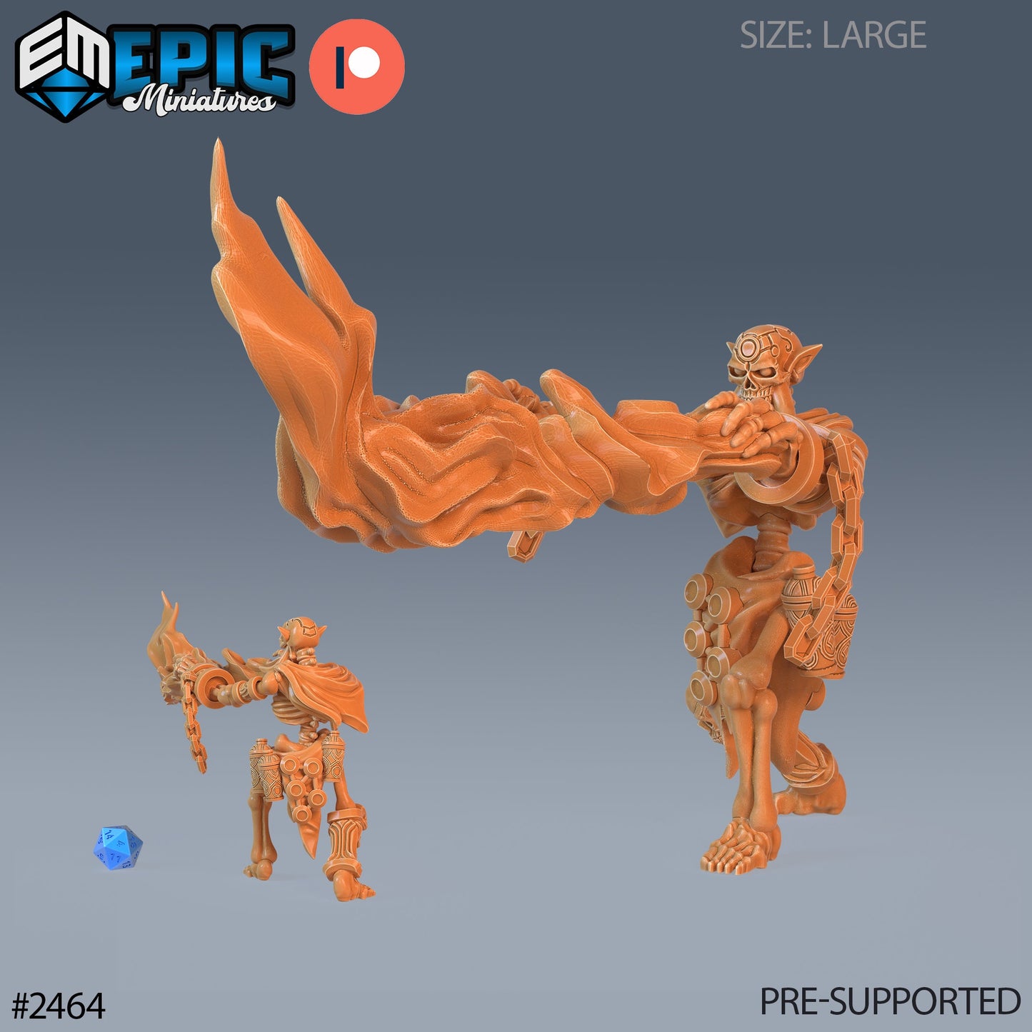 Troll Skeleton (3 Variants Available) - Epic Miniatures