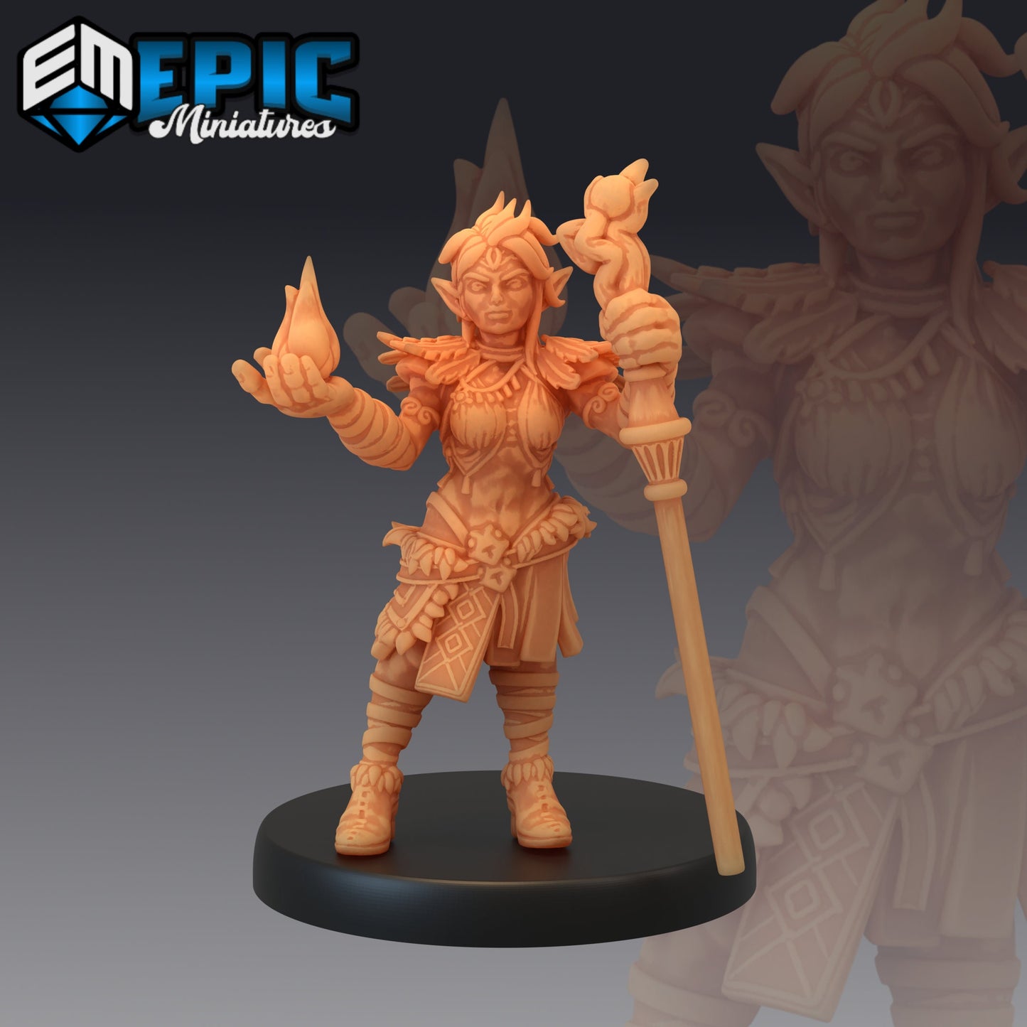 Elf (4 Variants) - Epic Miniatures