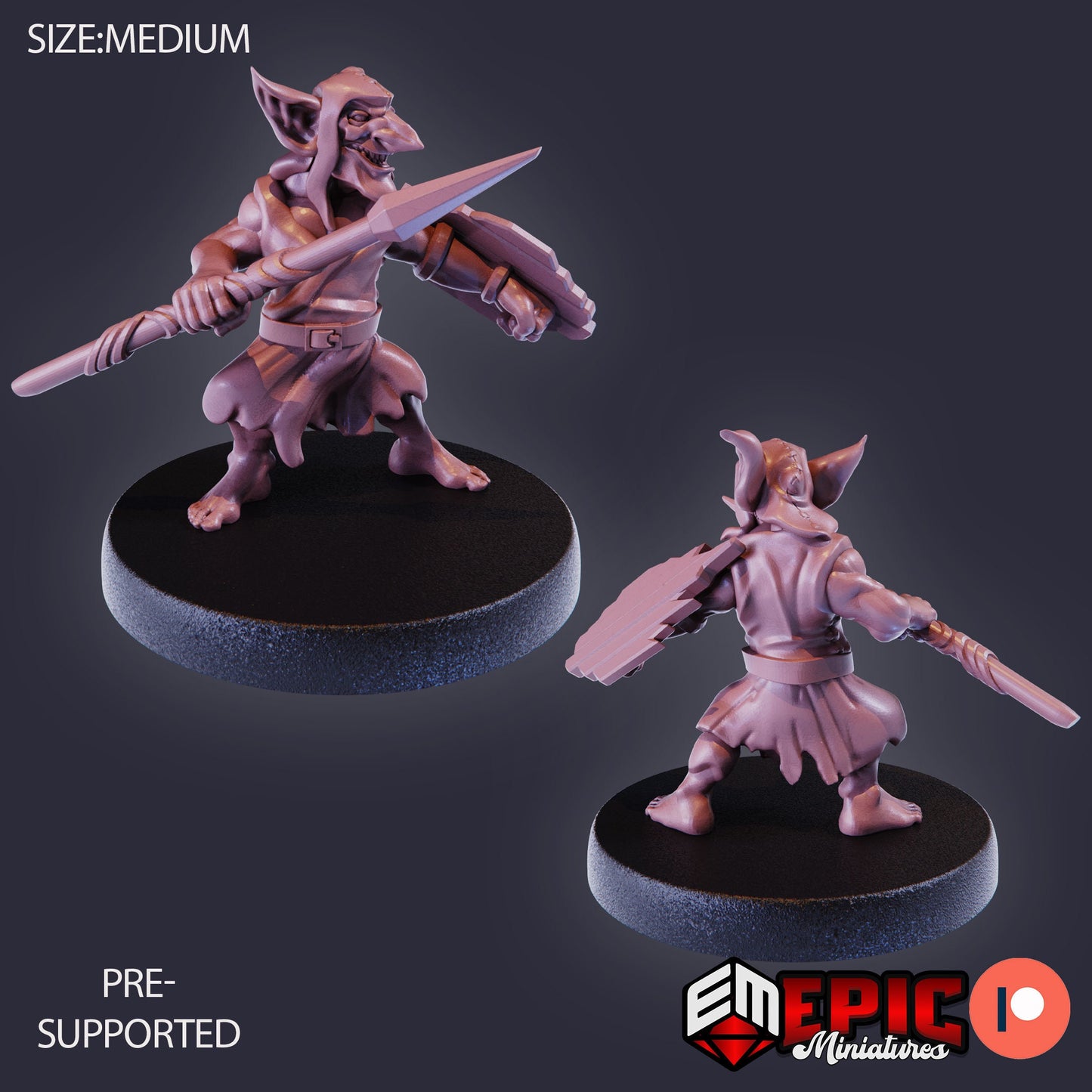 Wicked Goblin Tribe (6 Variants) - Epic Miniatures