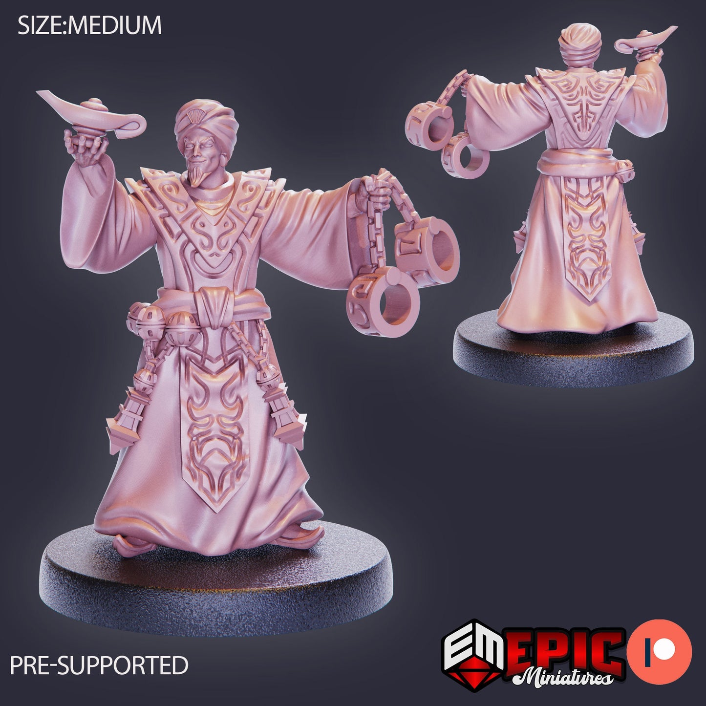 Djinni Hunter (3 Variants Available) - Epic Miniatures