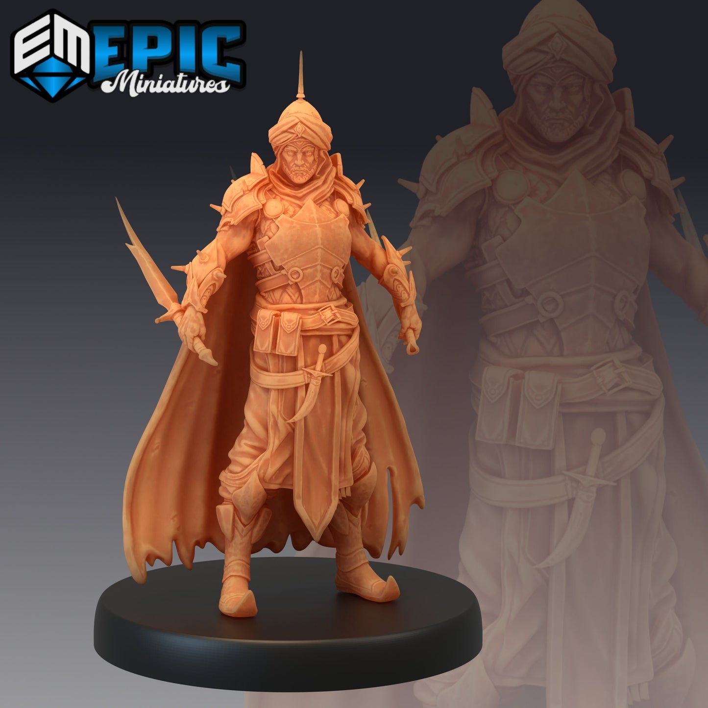 Orient Warrior (3 Variants Available) - Epic Miniatures