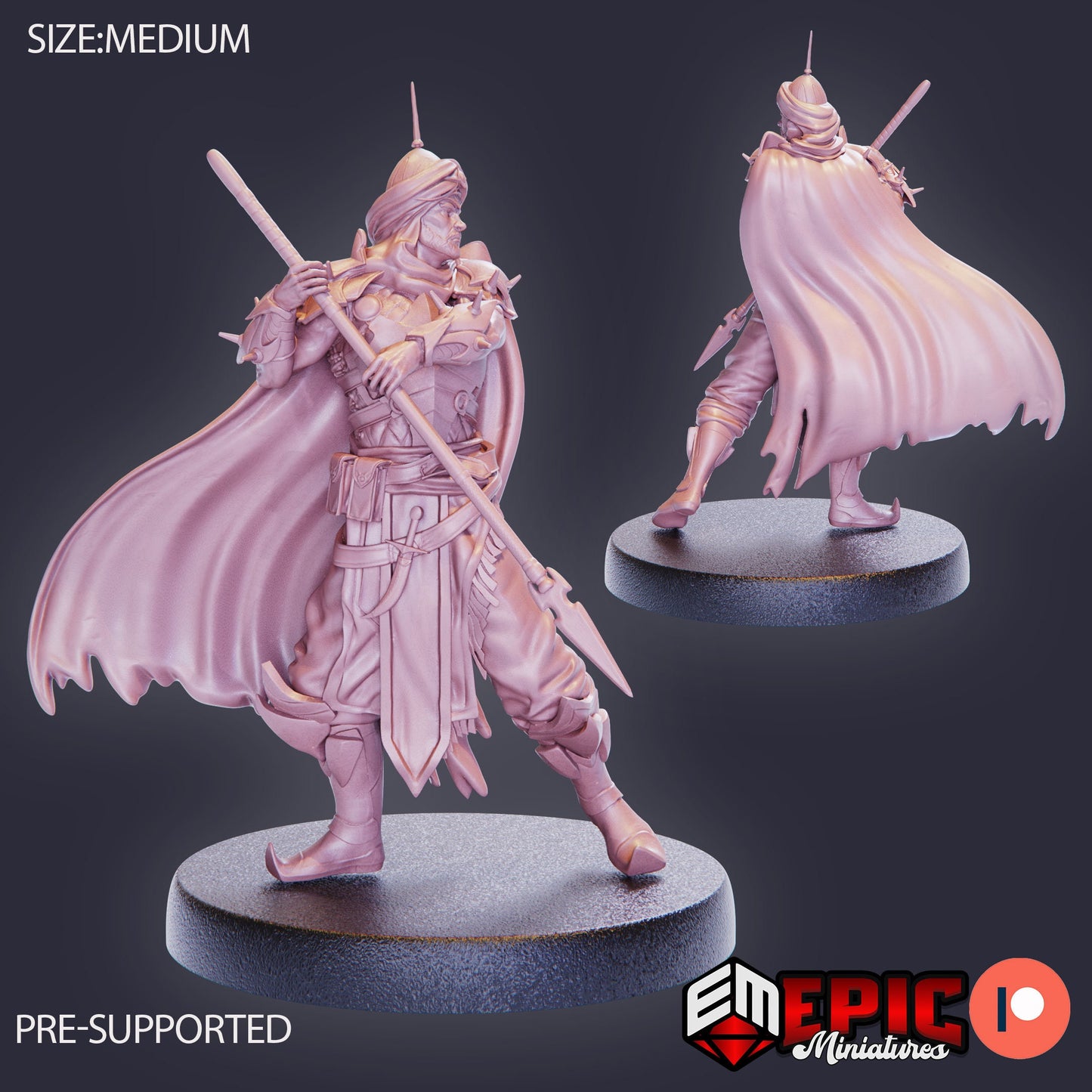 Orient Warrior (3 Variants Available) - Epic Miniatures