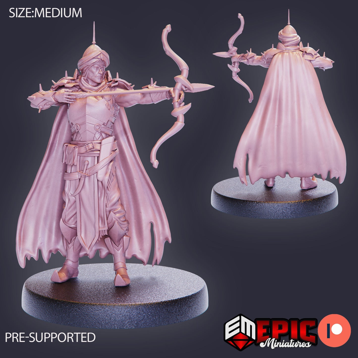 Orient Warrior (3 Variants Available) - Epic Miniatures