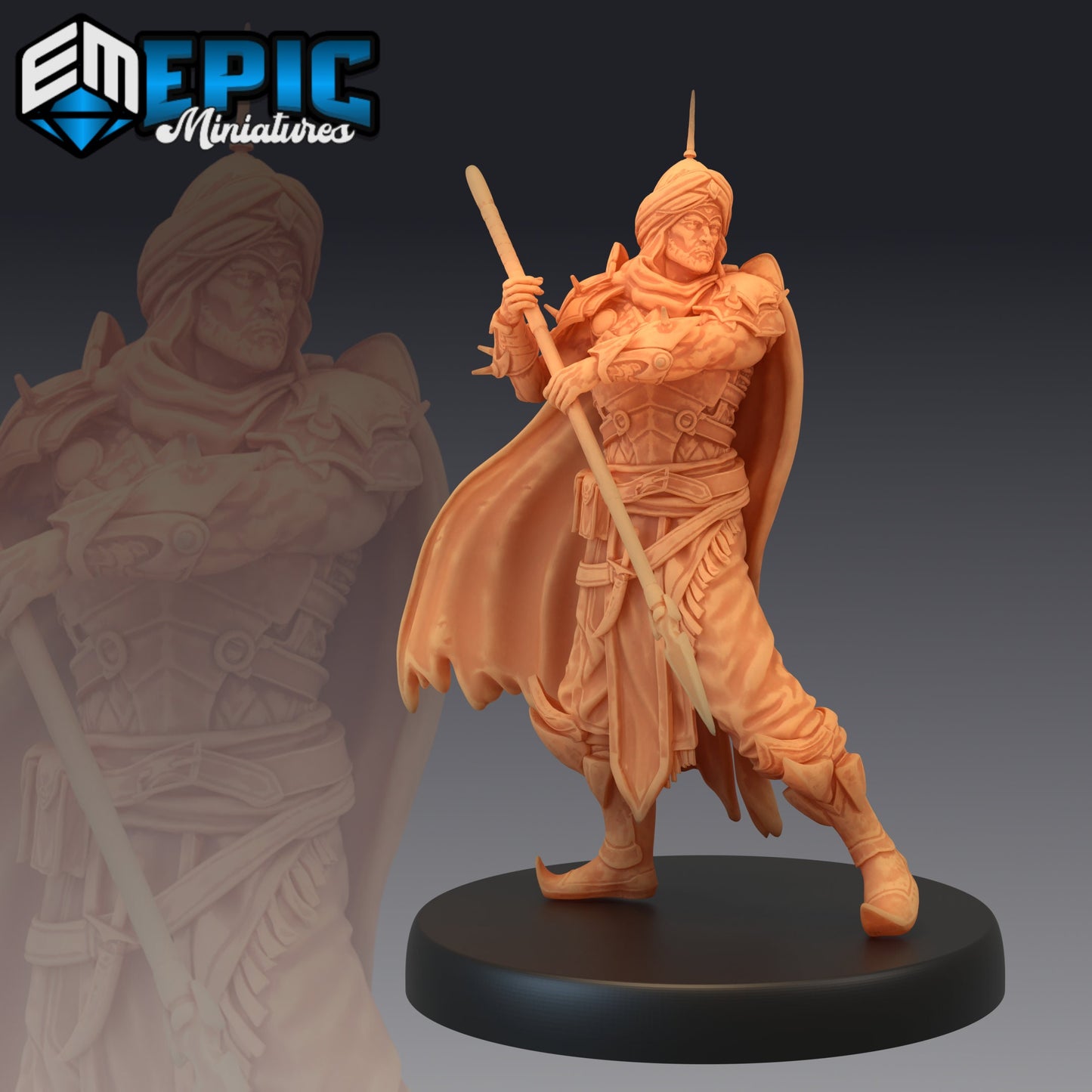 Orient Warrior (3 Variants Available) - Epic Miniatures