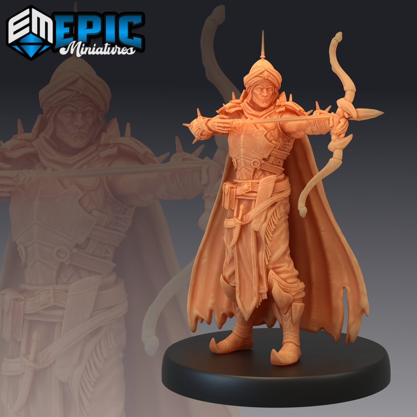 Orient Warrior (3 Variants Available) - Epic Miniatures
