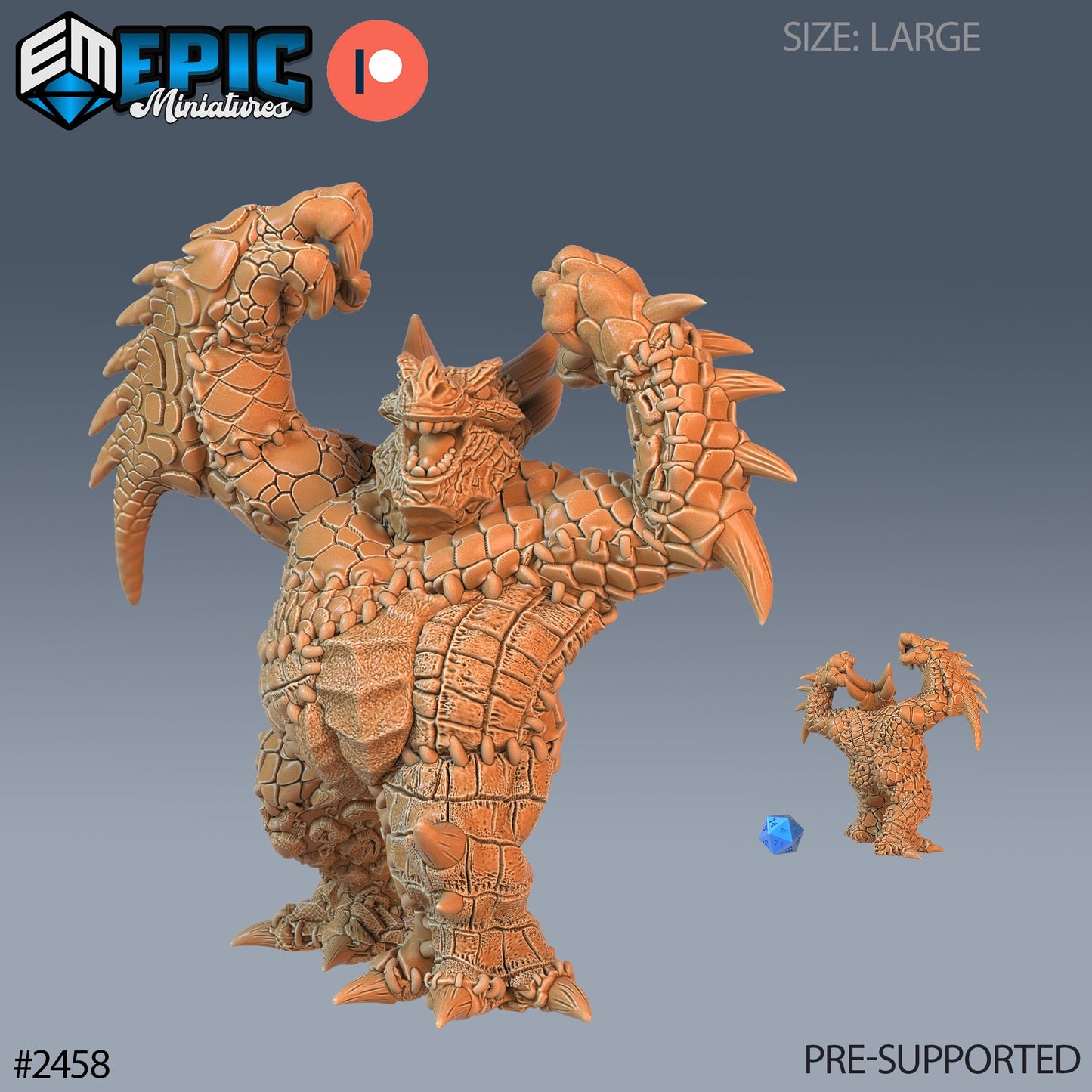 Skin Stitch Dragon (3 Variants Available) - Epic Miniatures