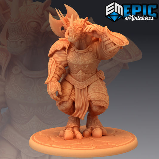 Rhino Champion (3 Variants) - Epic Miniatures