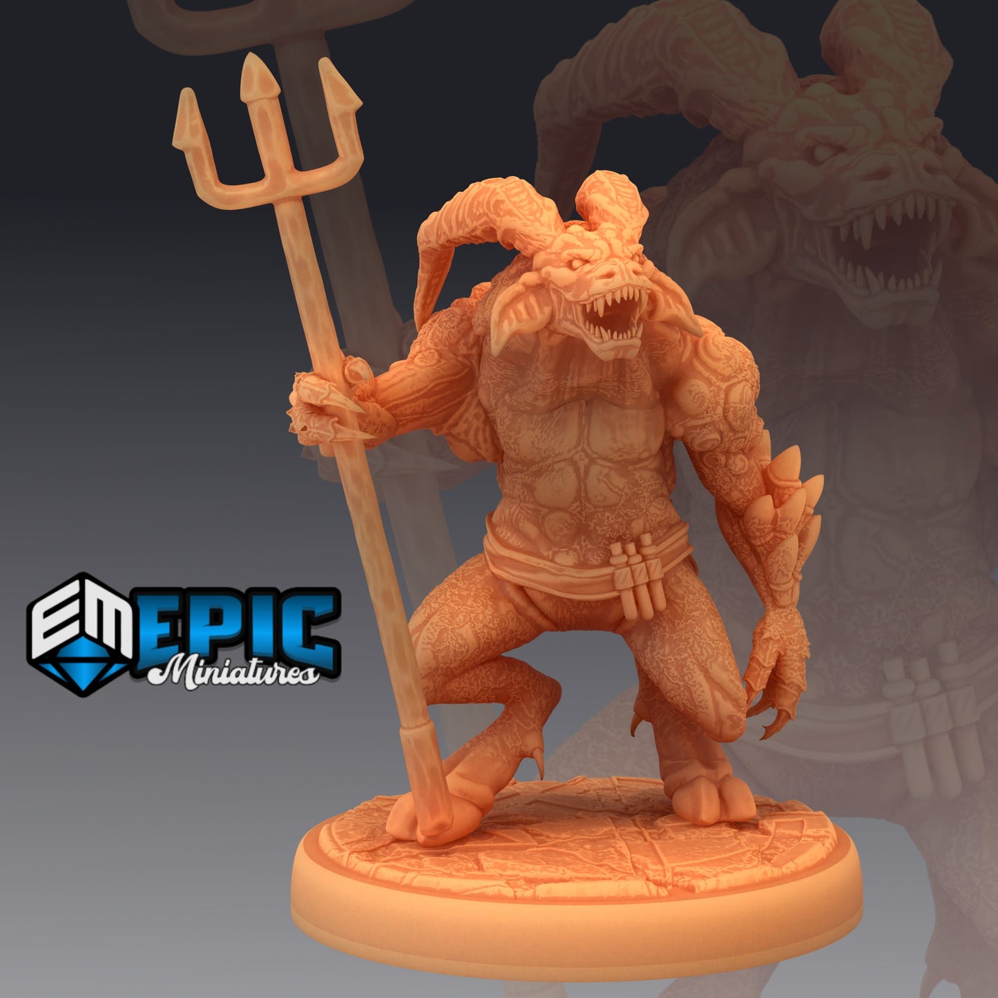 Horned Devil (3 Variants Available) - Epic Miniatures