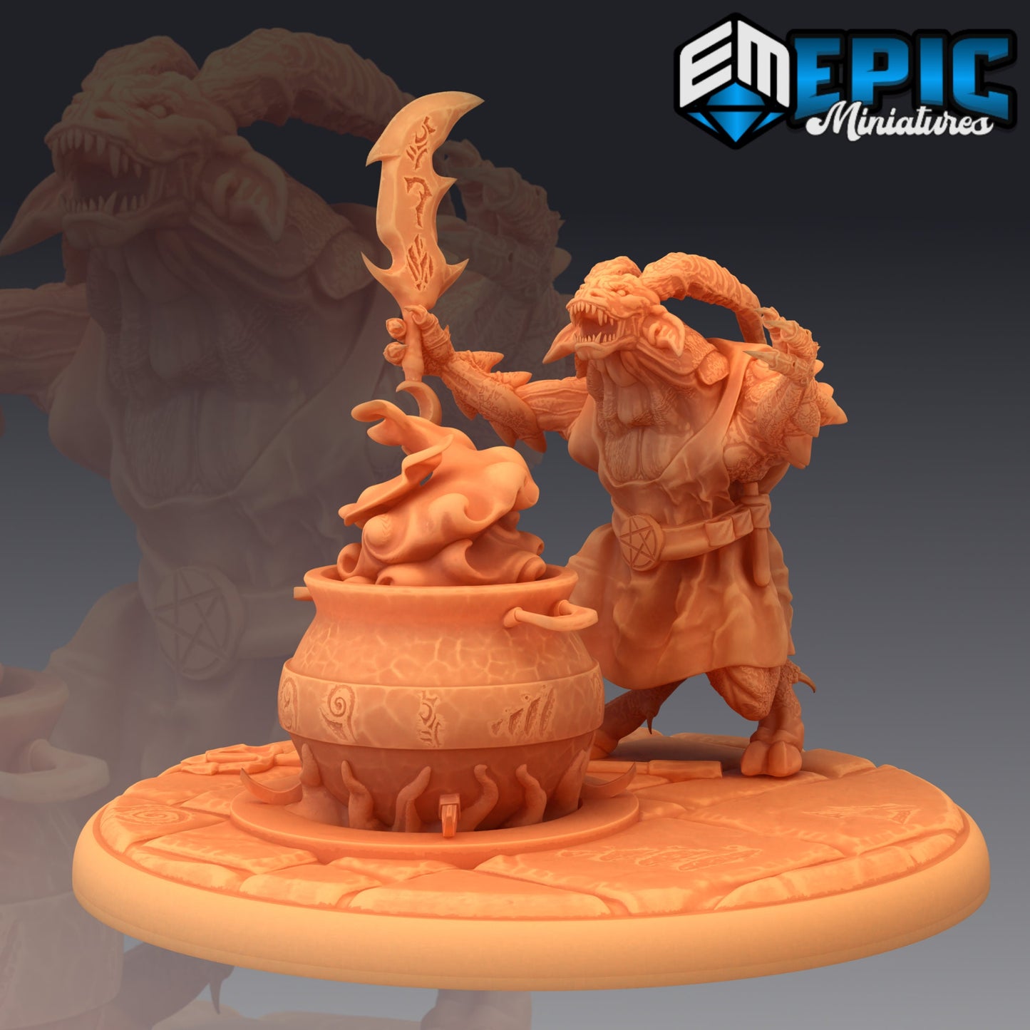 Horned Devil (3 Variants Available) - Epic Miniatures