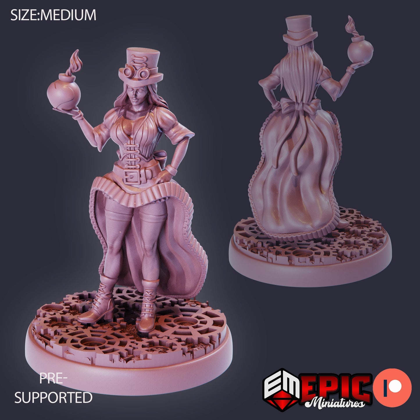 Mechanic Victoria (3 Variants) - Epic Miniatures
