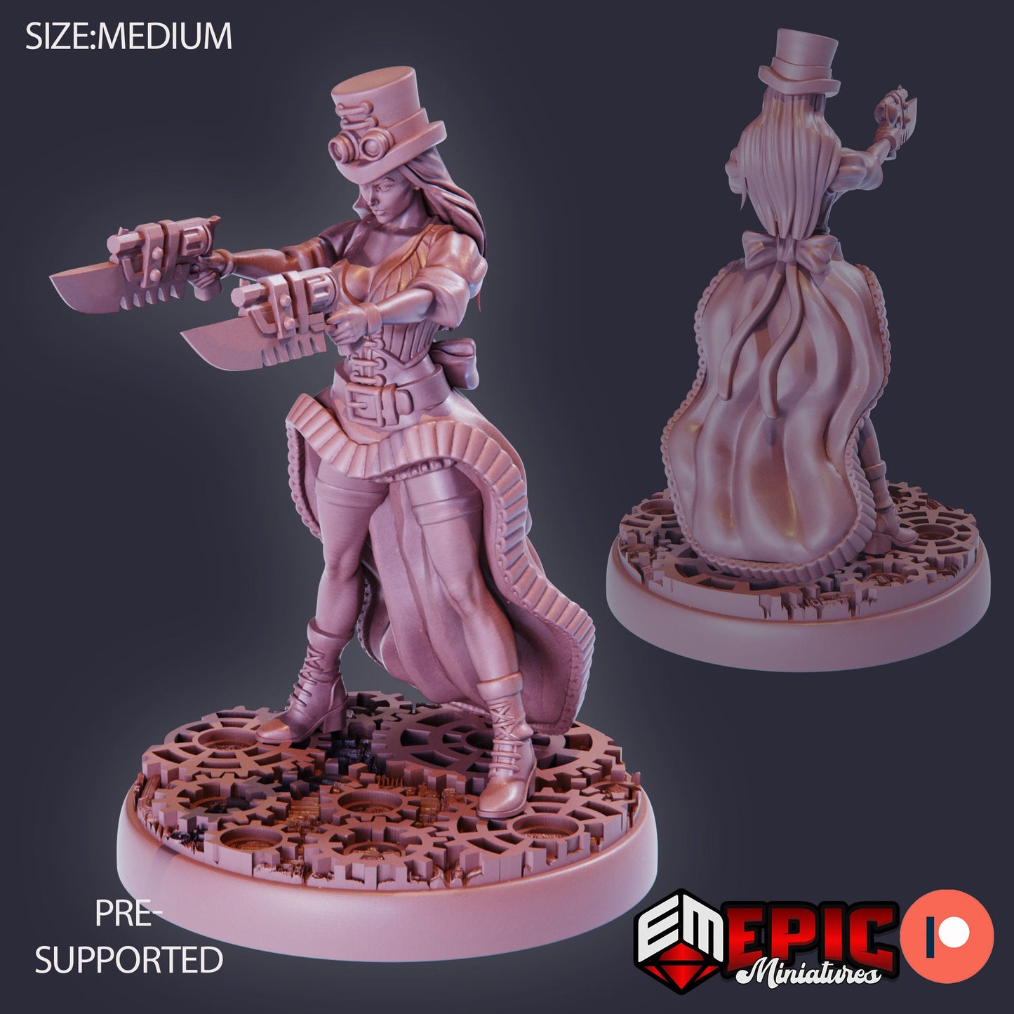 Mechanic Victoria (3 Variants) - Epic Miniatures