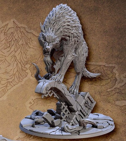 Fenrir the Old Wolf (2 Variants Available) - Artisan Guild