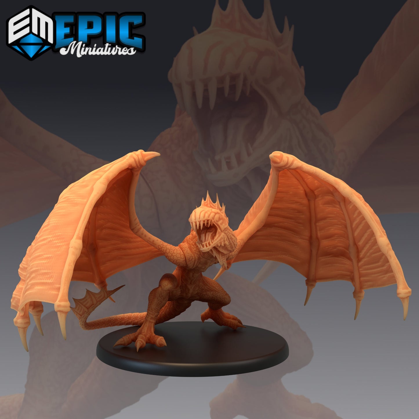 Island Wyvern (3 Variants) - Epic Miniatures