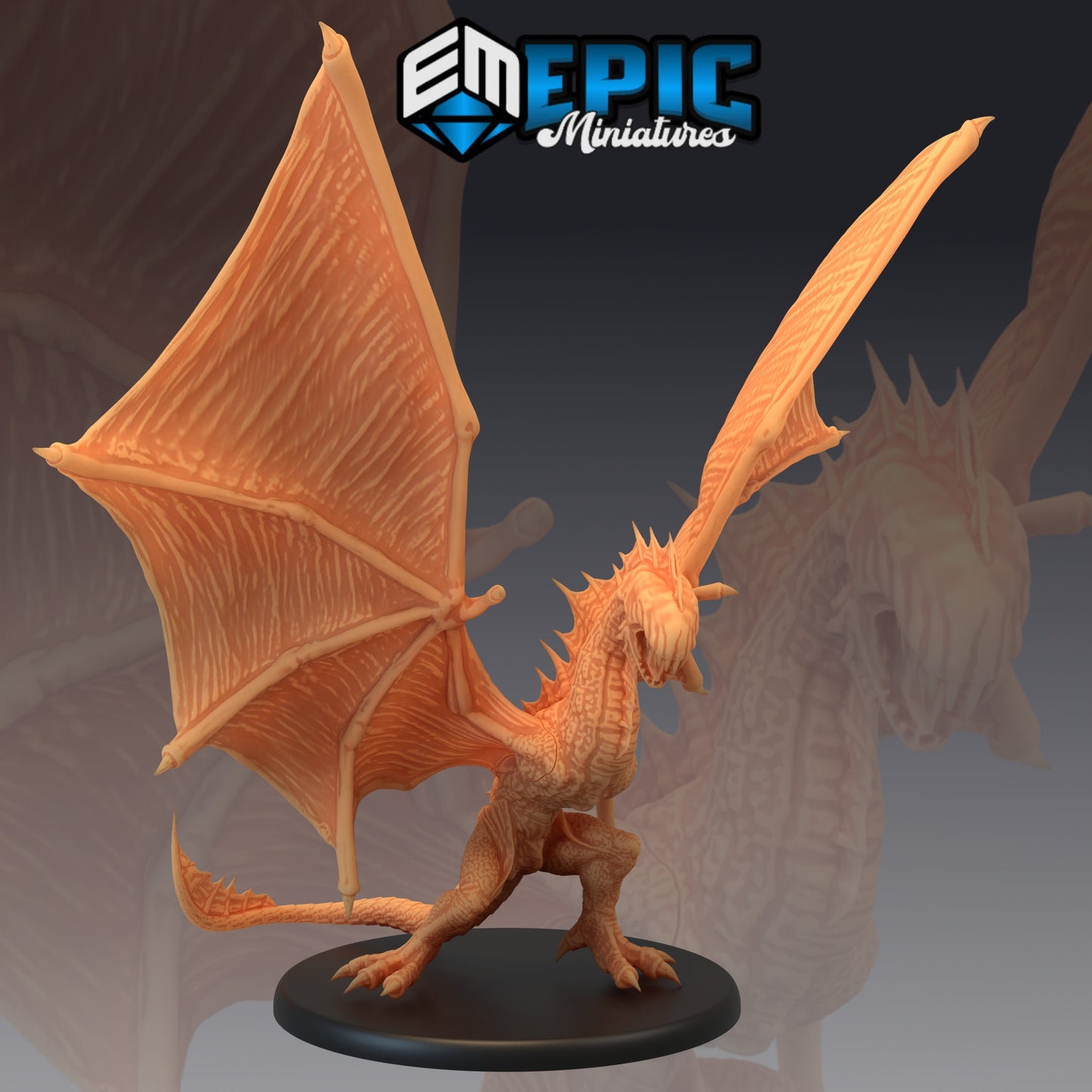 Island Wyvern (3 Variants) - Epic Miniatures