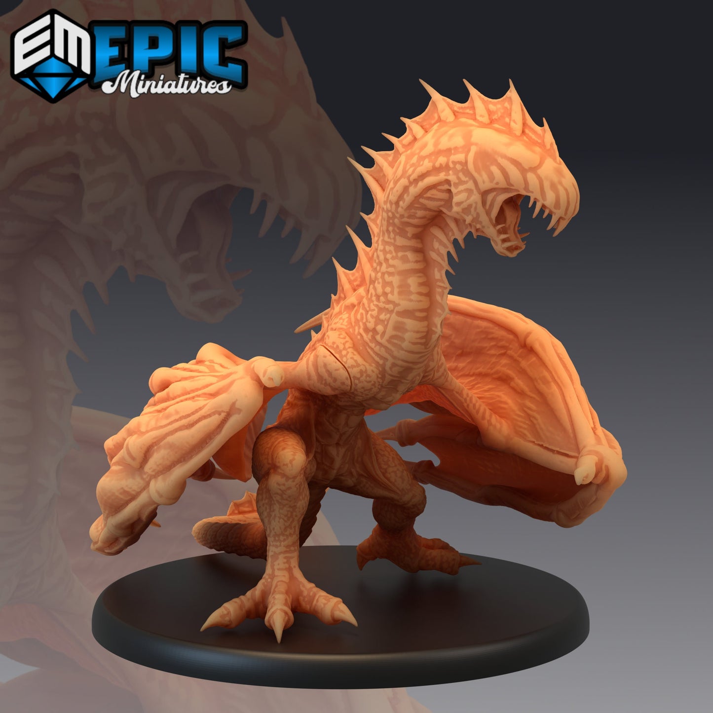 Island Wyvern (3 Variants) - Epic Miniatures