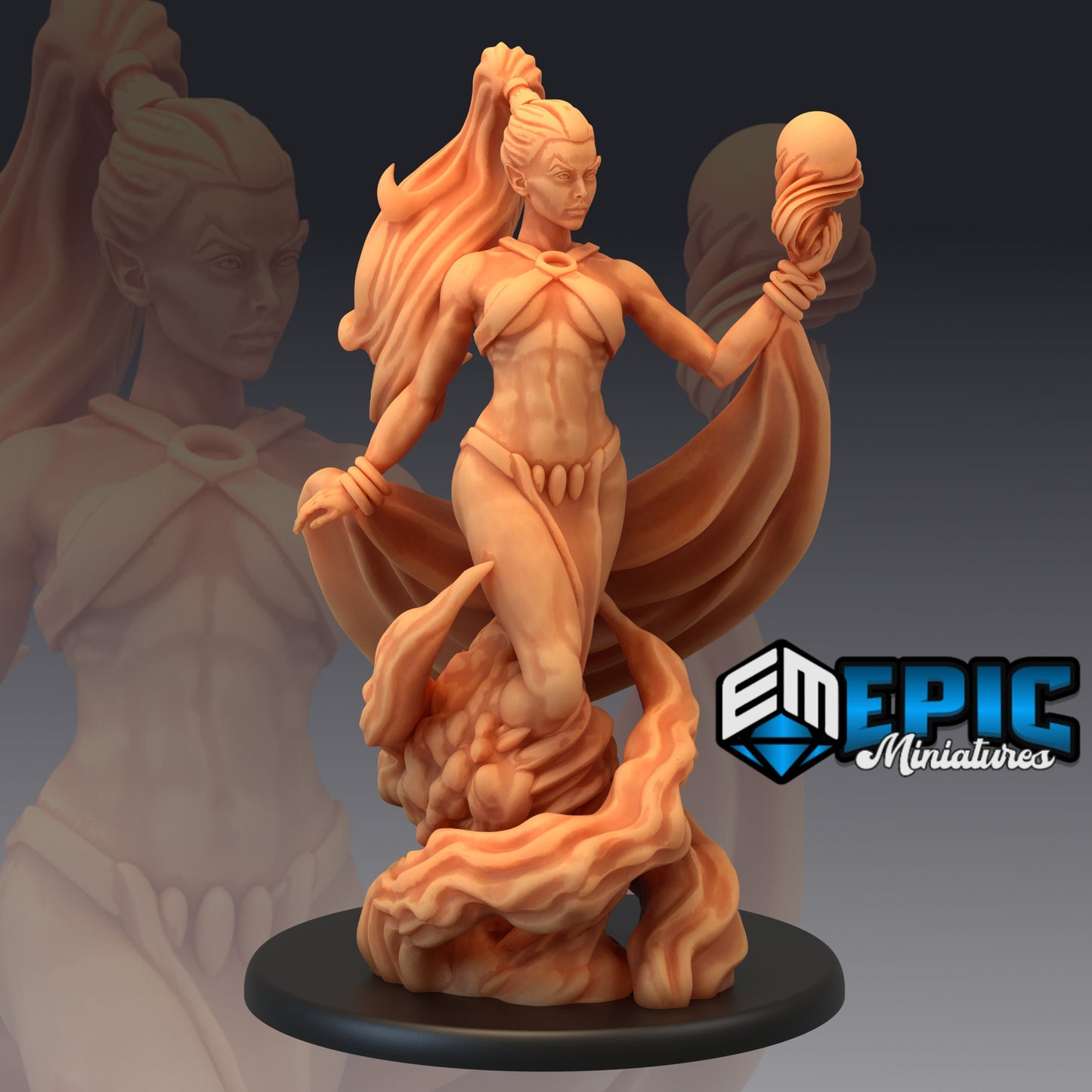 Marid (3 Variants) - Epic Miniatures
