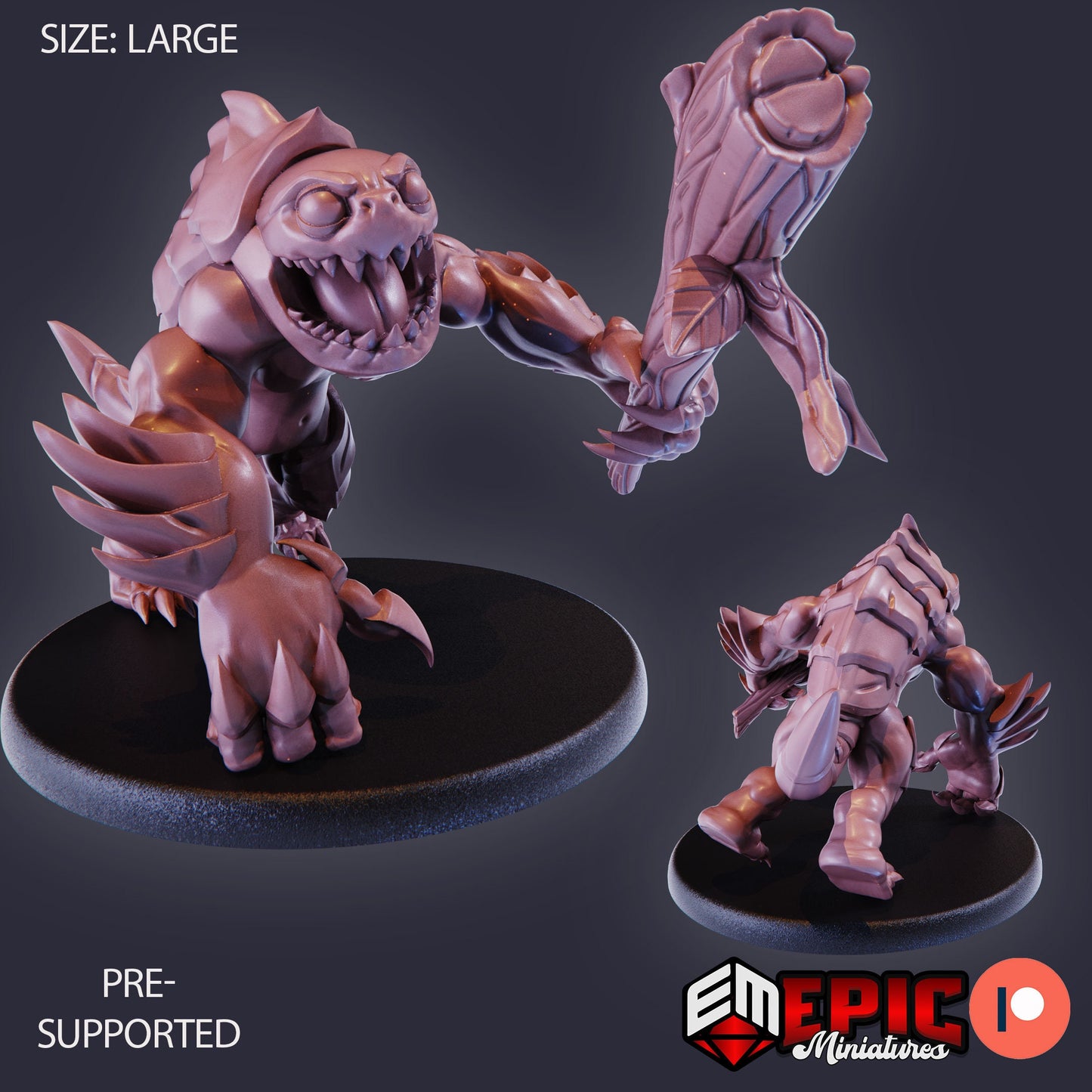 Swamp Abomination (3 Variants) - Epic Miniatures