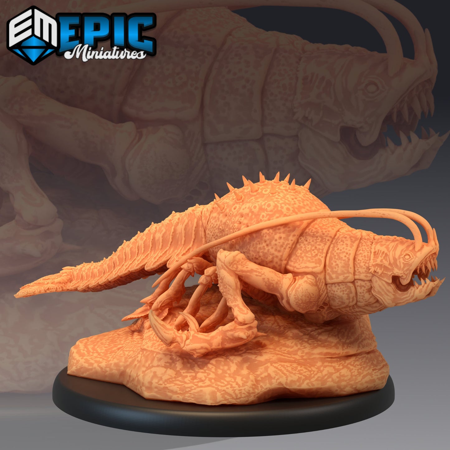 Giant Thermal Shrimp (3 Variants) - Epic Miniatures
