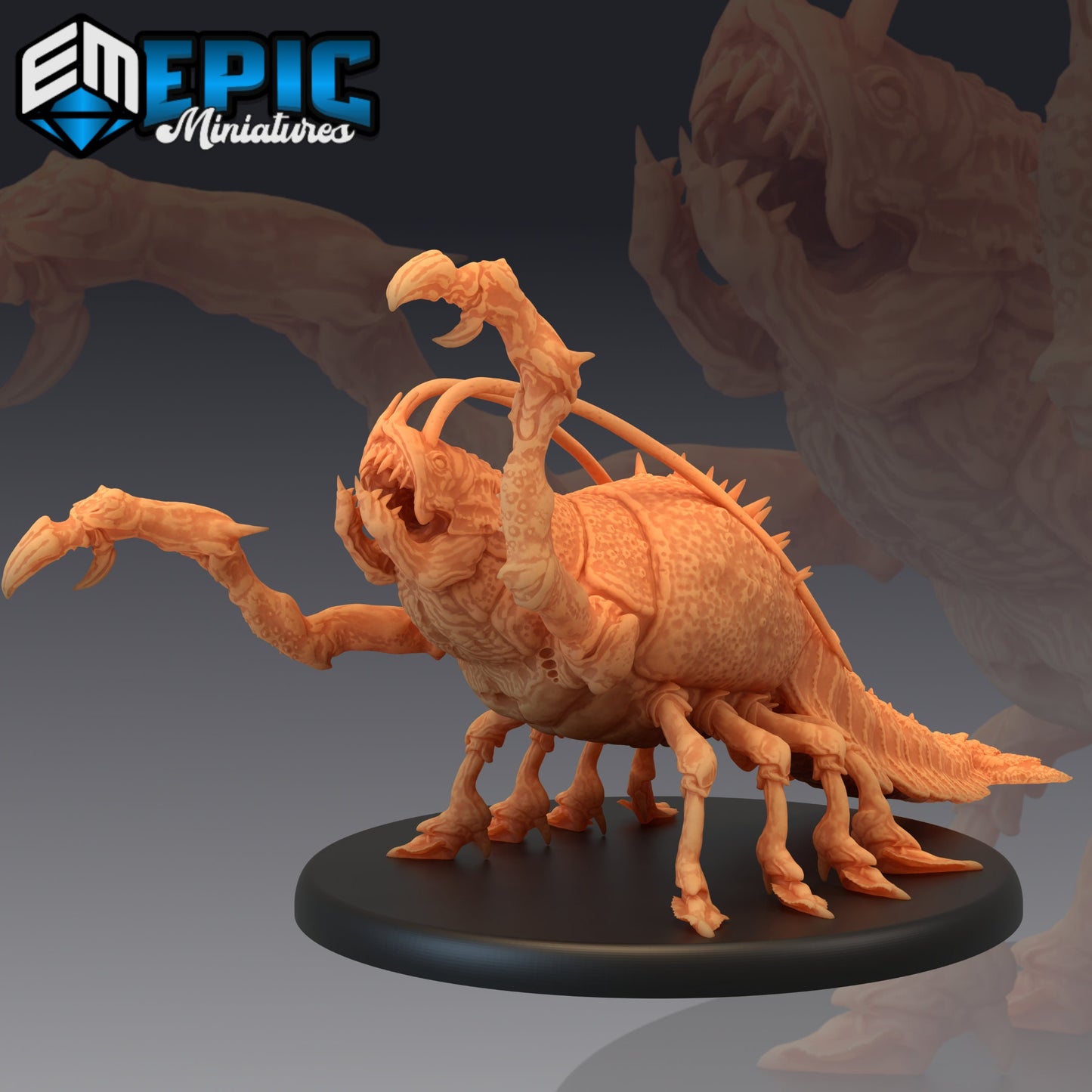 Giant Thermal Shrimp (3 Variants) - Epic Miniatures