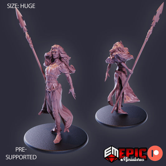 Cloud Giantess (3 Variants) - Epic Miniatures