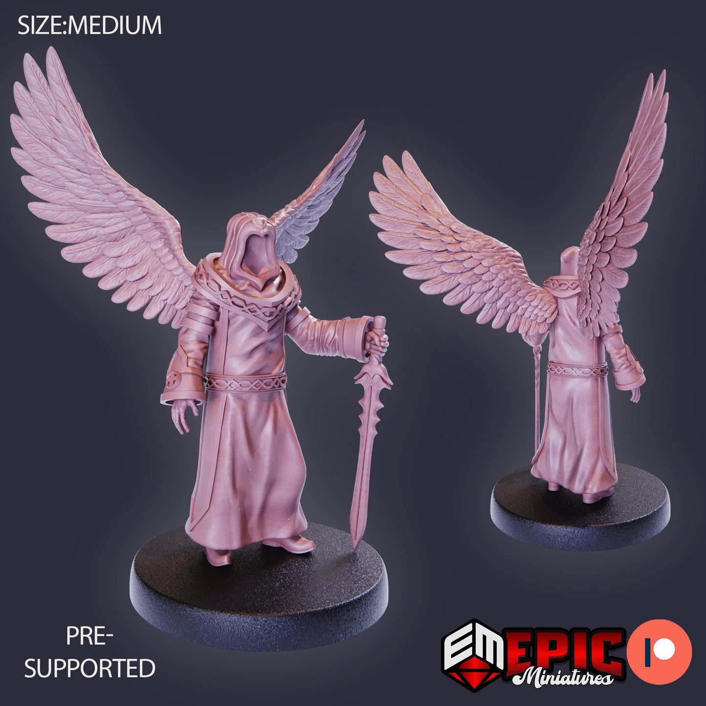 Warrior Angel (3 Variants) - Epic Miniatures