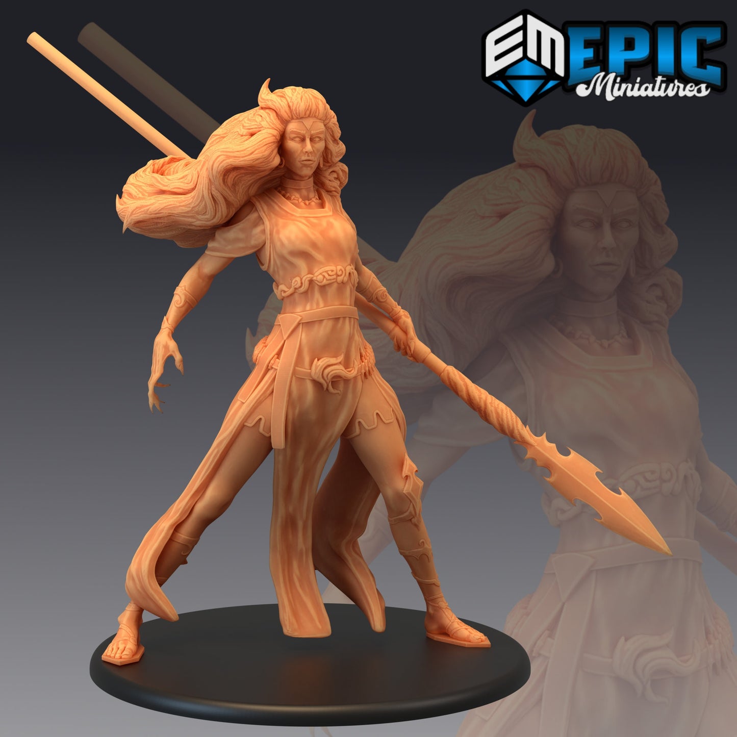 Cloud Giantess (3 Variants) - Epic Miniatures