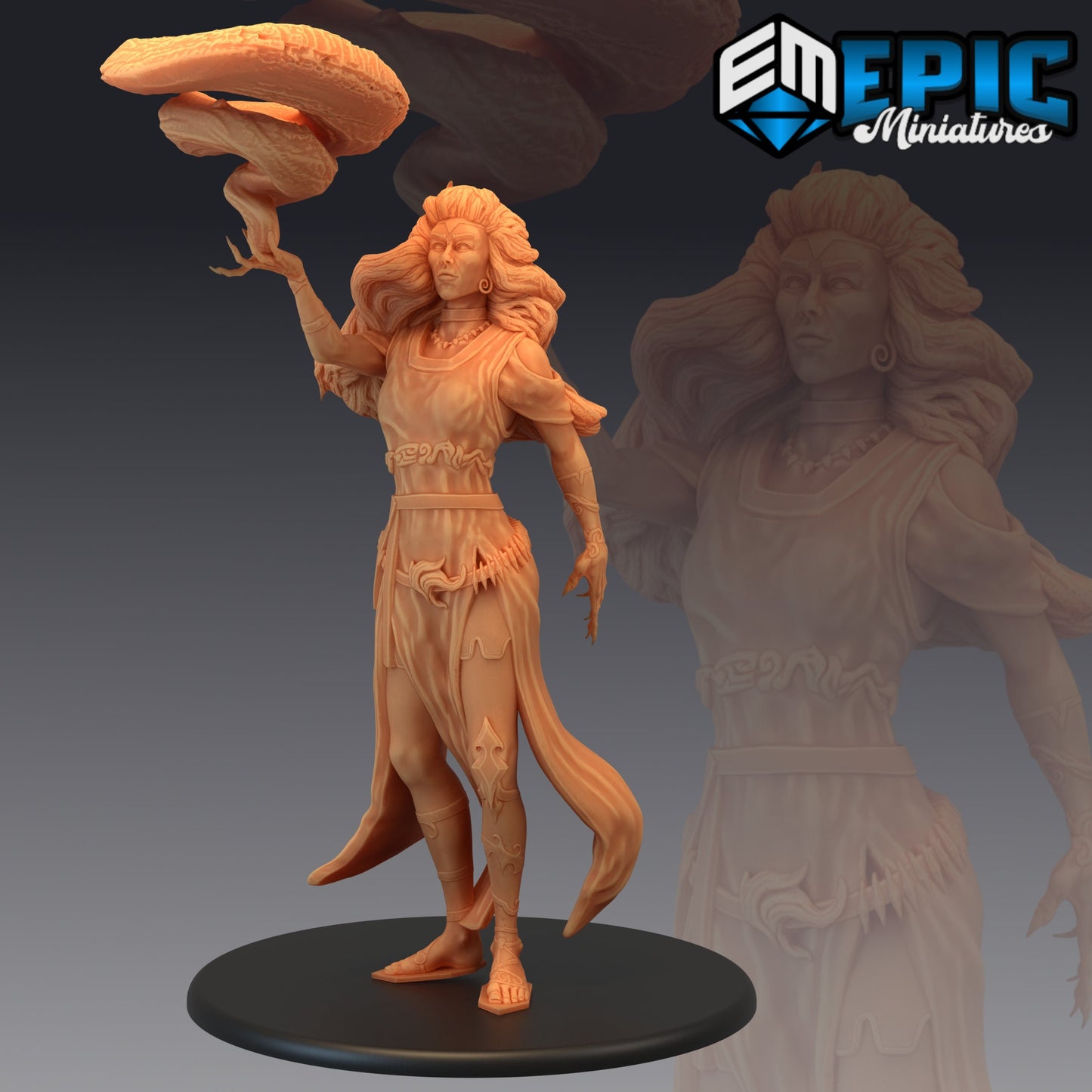 Cloud Giantess (3 Variants) - Epic Miniatures