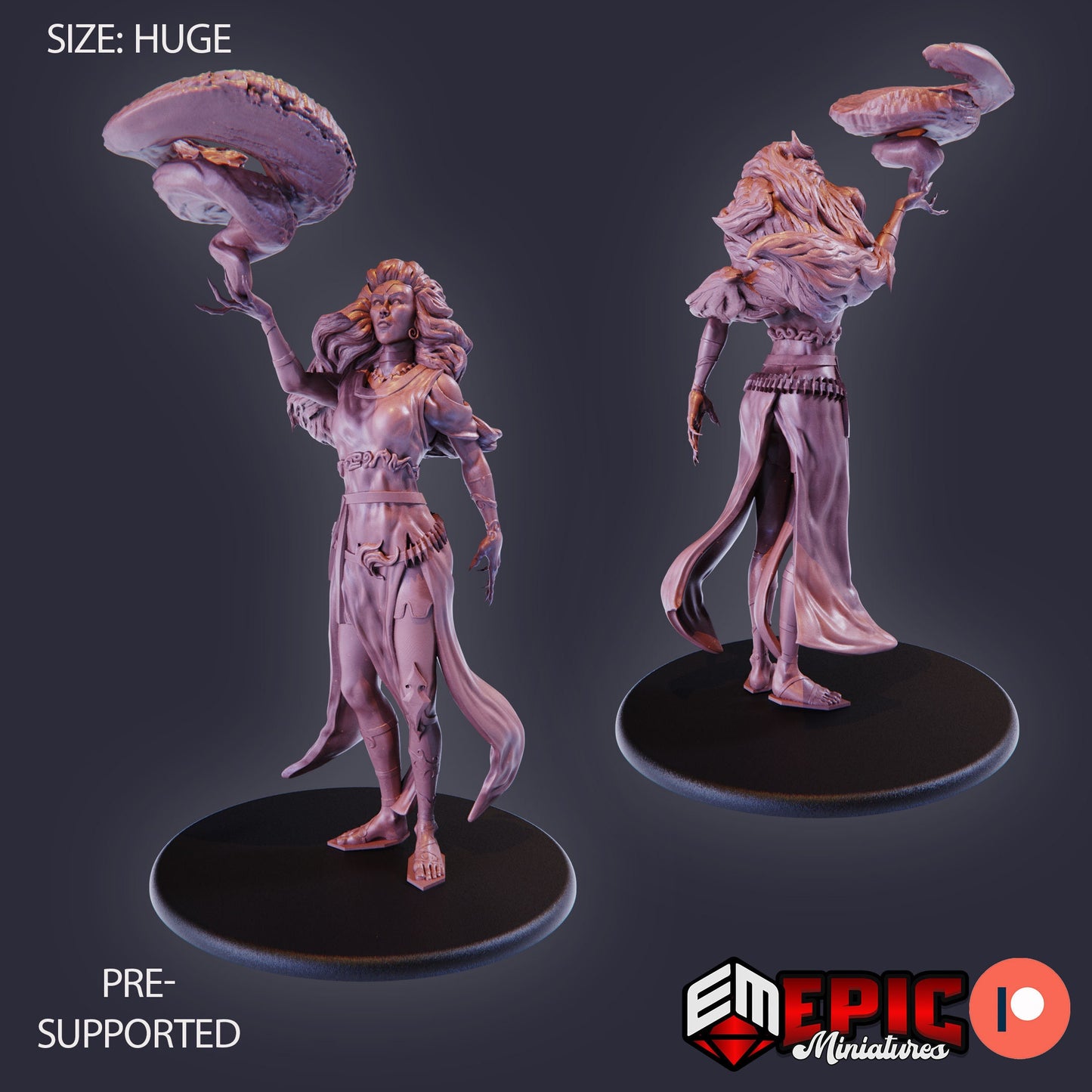 Cloud Giantess (3 Variants) - Epic Miniatures