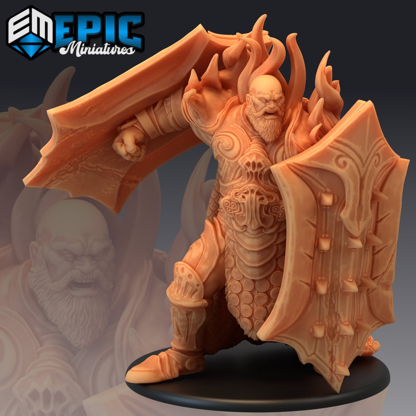 Fire Giant (3 Variants) - Epic Miniatures