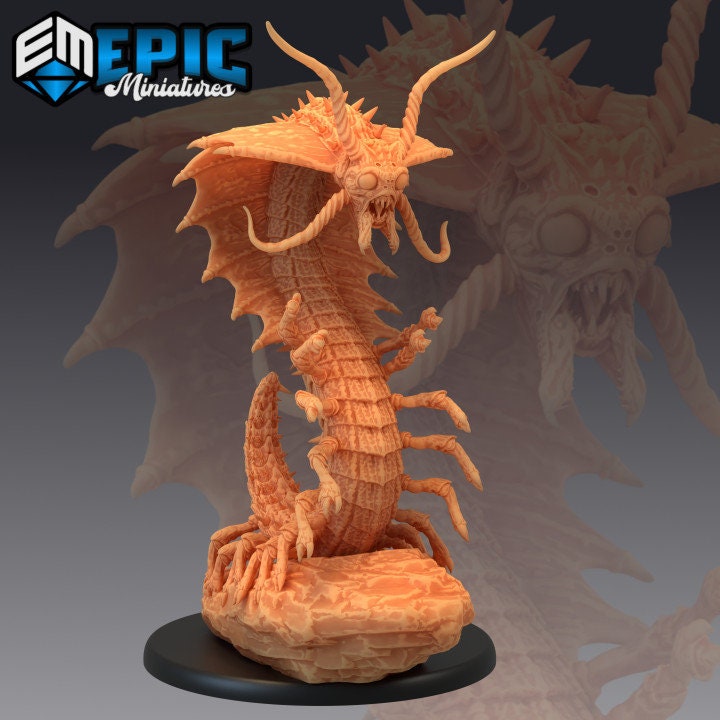 Remorhaz (3 Variants Available) - Epic Miniatures