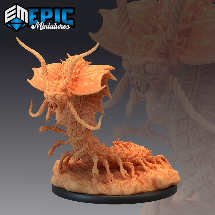 Remorhaz (3 Variants Available) - Epic Miniatures