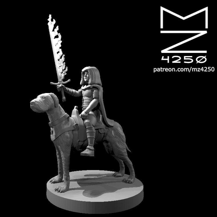 Halfling Ranger, Mounted (3 Variants Available) - MZ4250