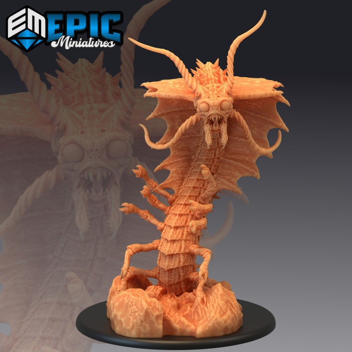 Remorhaz (3 Variants Available) - Epic Miniatures