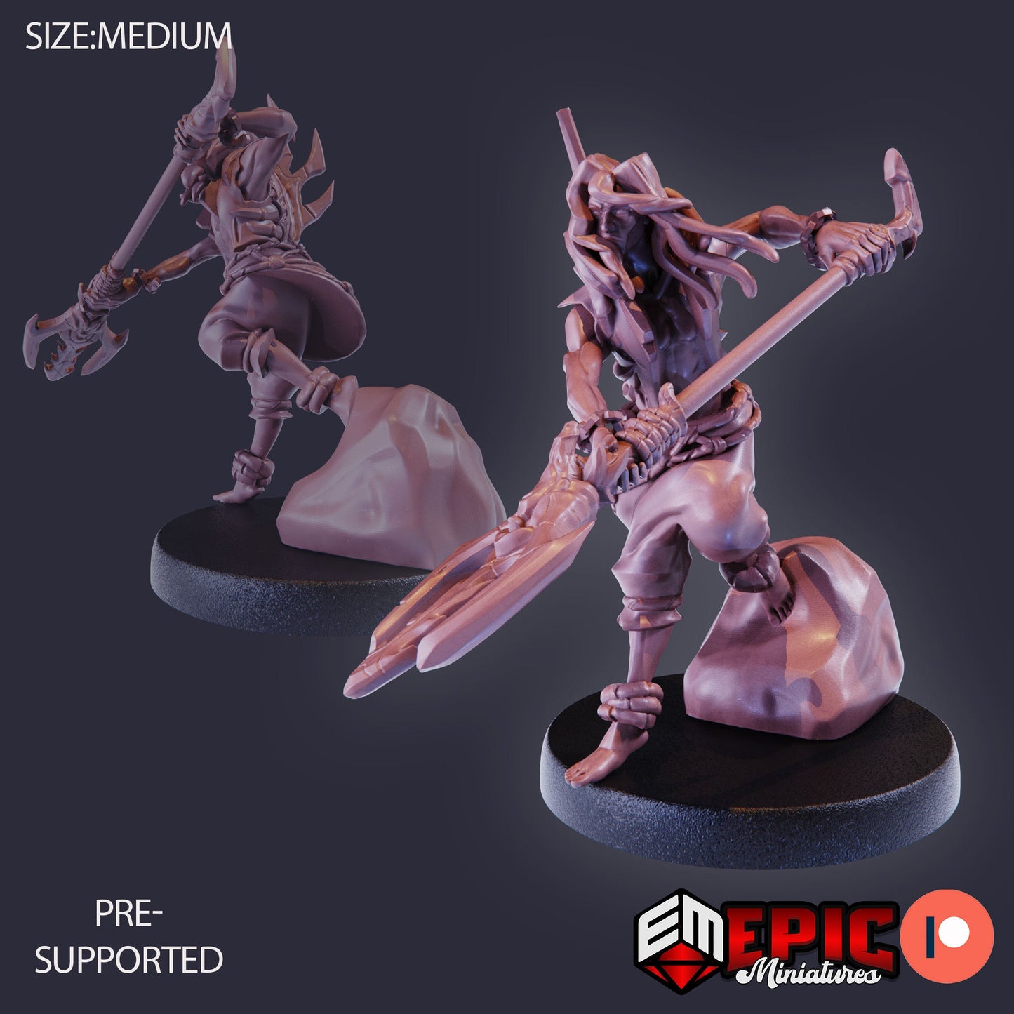 Marine Warrior (3 Variants) - Epic Miniatures