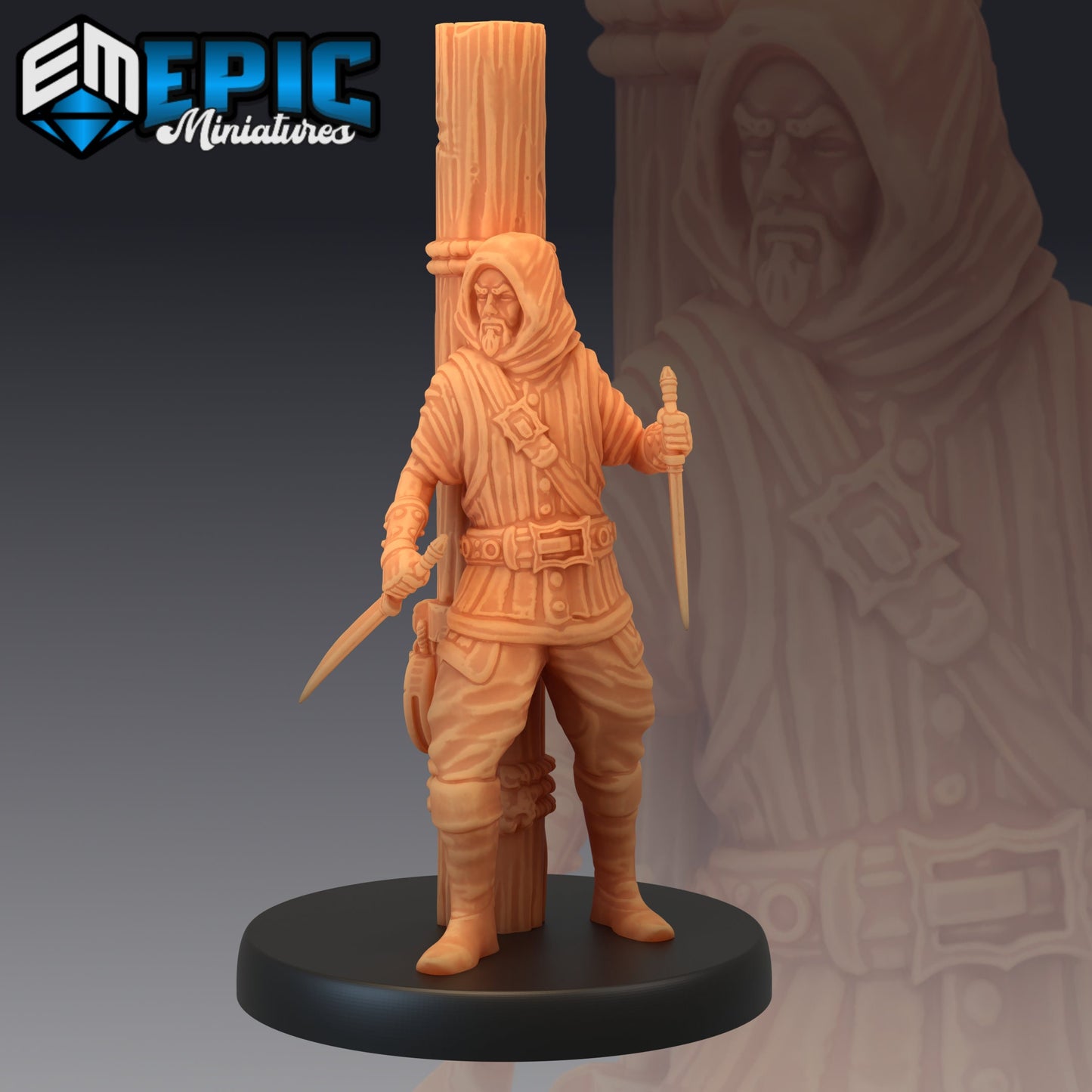 Pirate Cutthroat (3 Variants) - Epic Miniatures