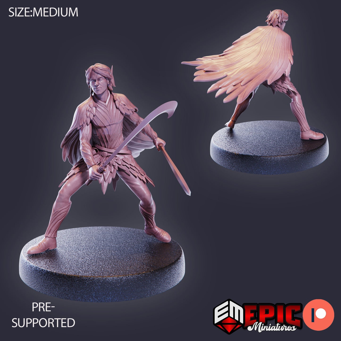 Fey Elf Spring (3 Variants) - Epic Miniatures