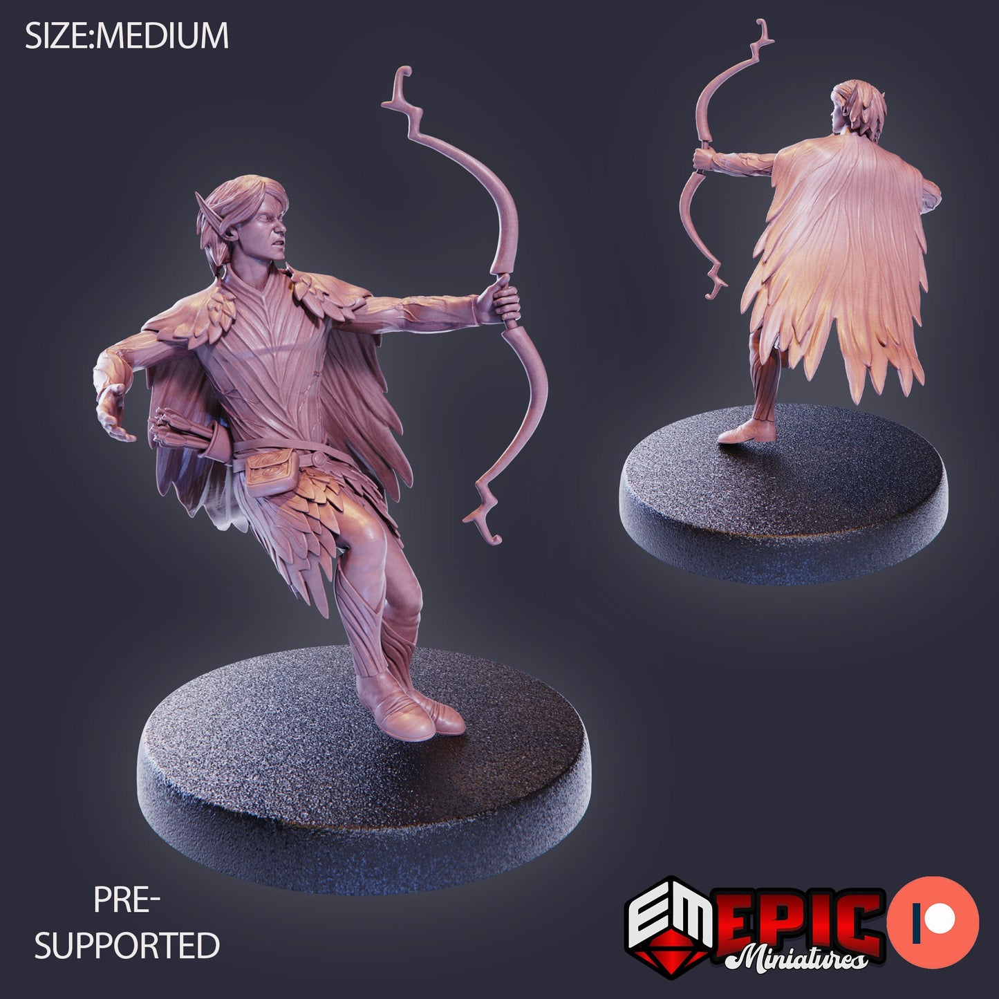 Fey Elf Spring (3 Variants) - Epic Miniatures