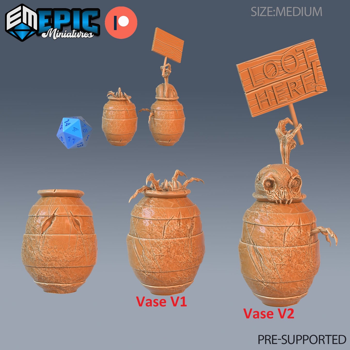 Mimic Set 3 (5 Variants) - Epic Miniatures