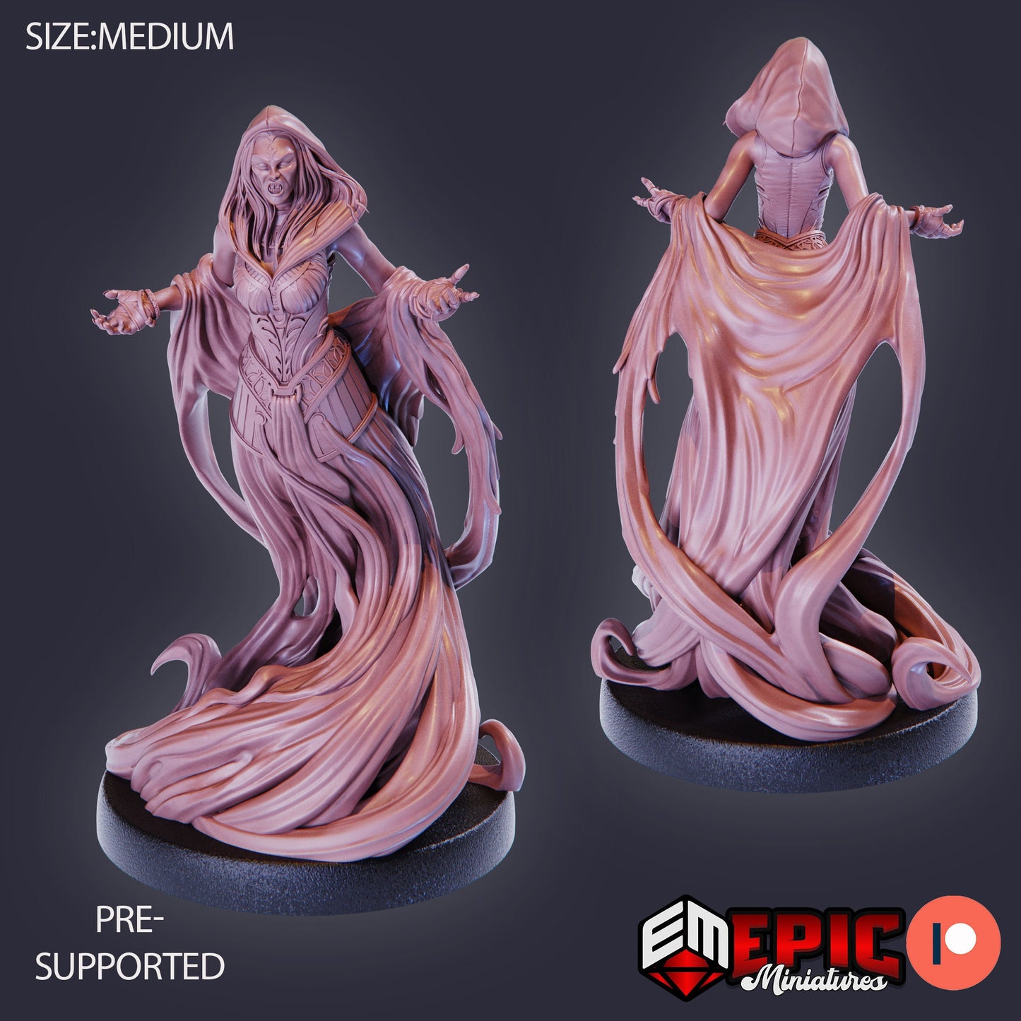 Nightmare Ghost (3 Variants) - Epic Miniatures