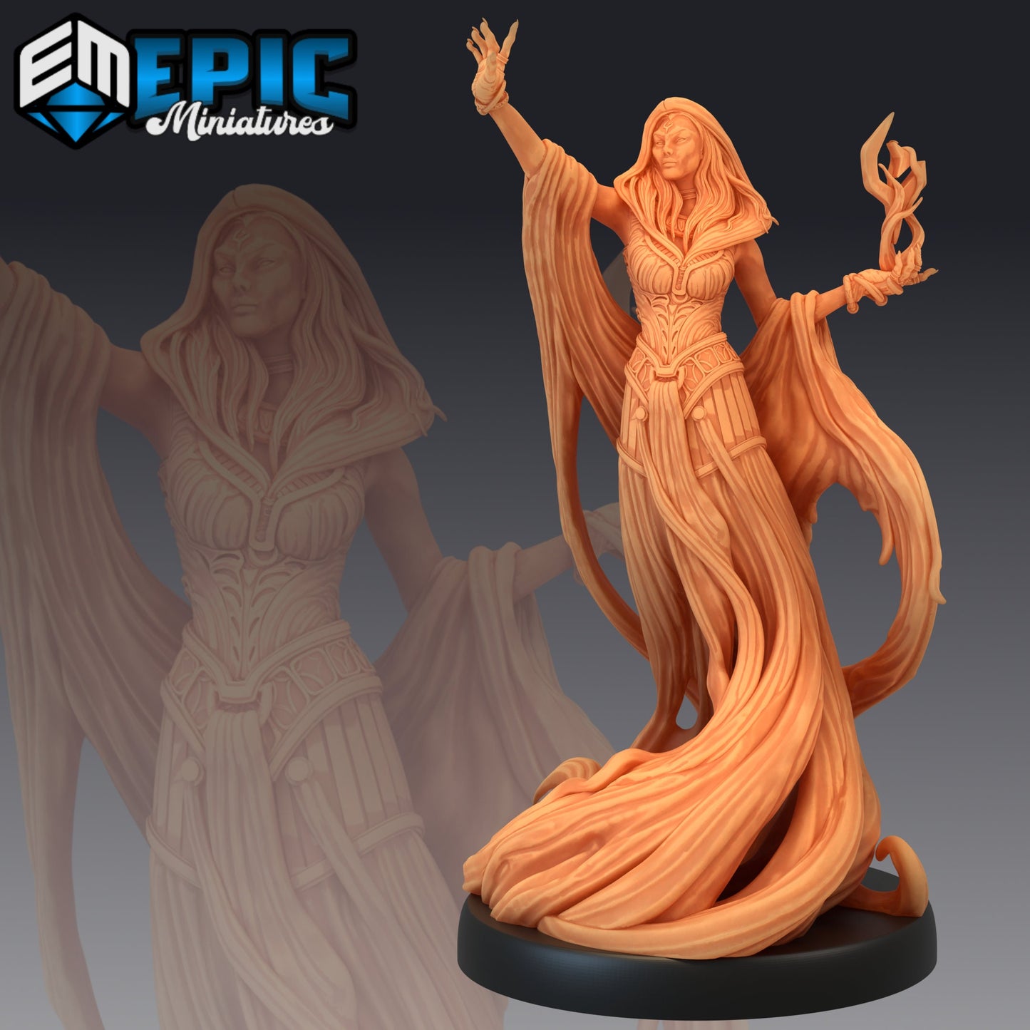 Nightmare Ghost (3 Variants) - Epic Miniatures