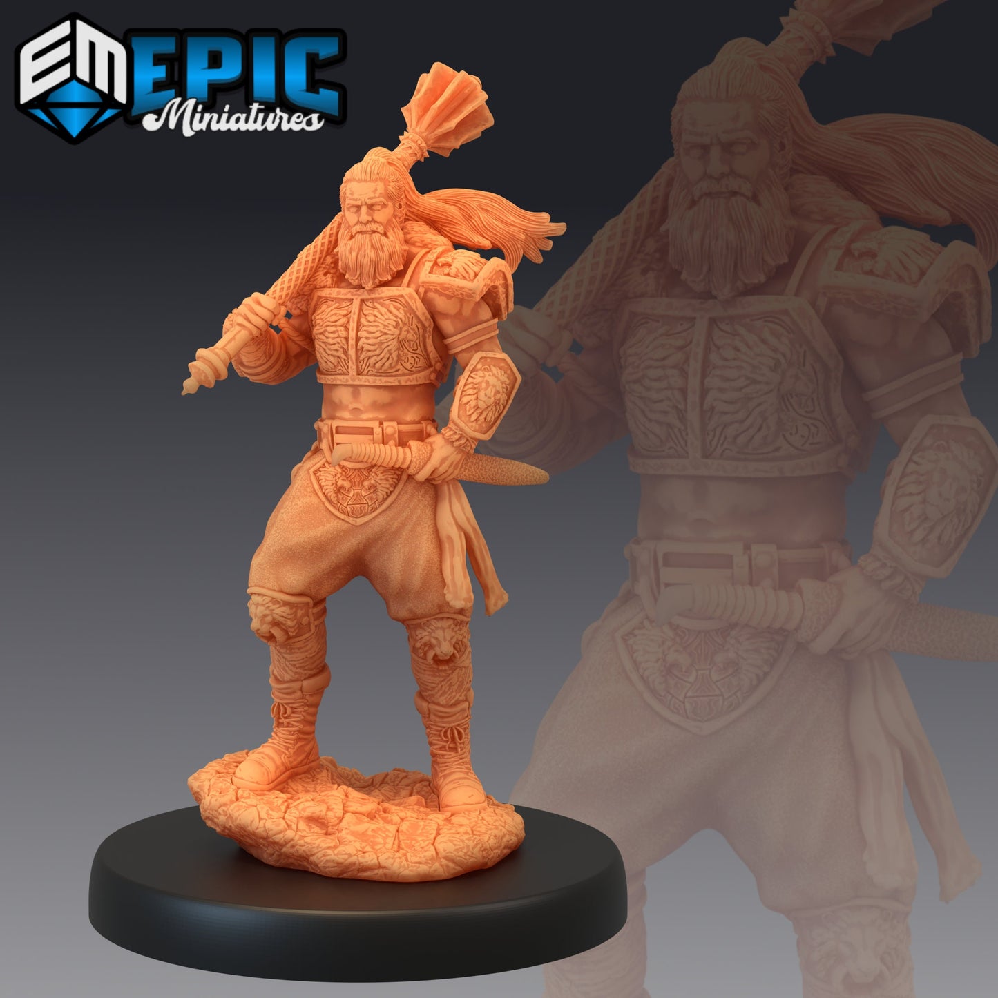 Legendary Warrior (3 Variants) - Epic Miniatures
