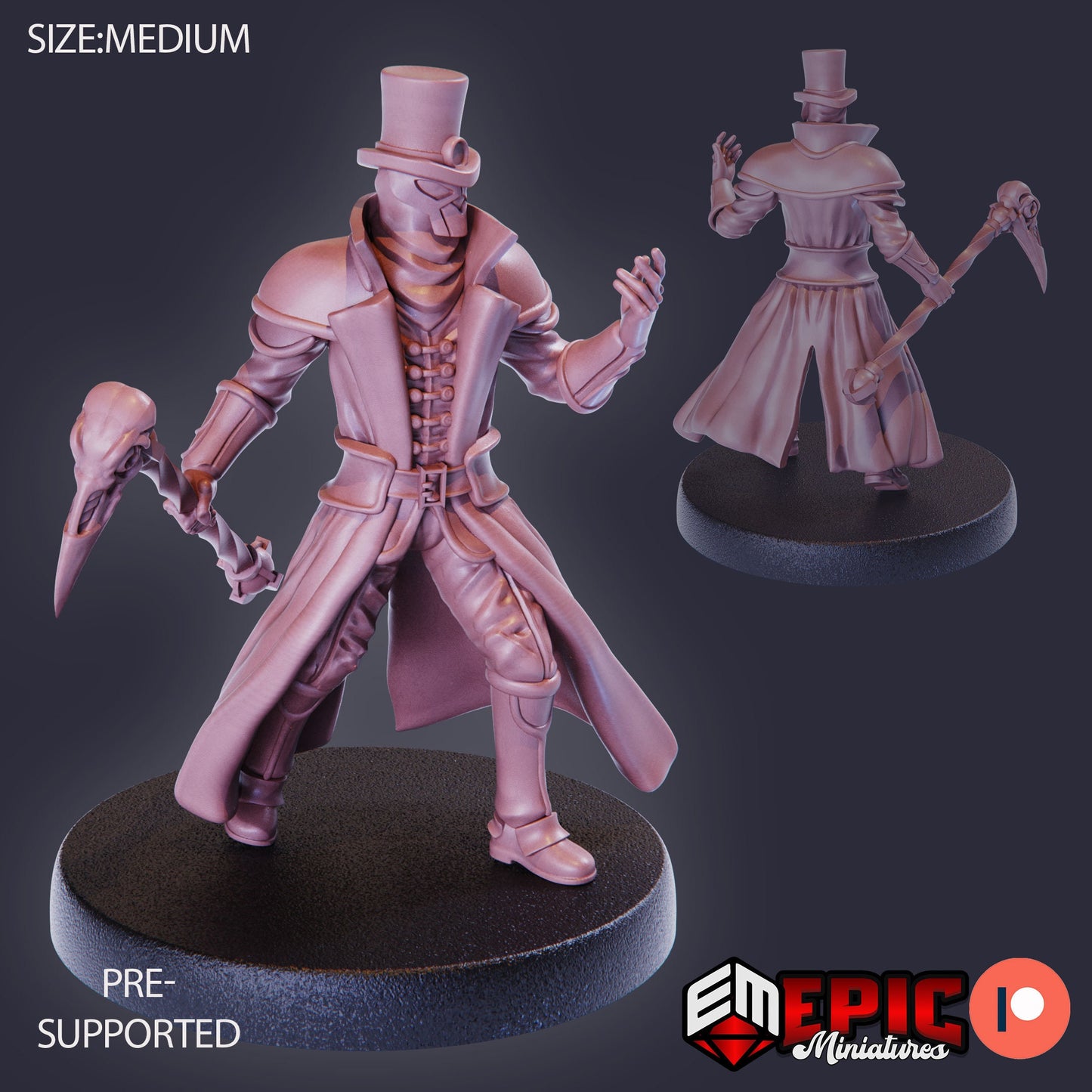 Masked Baron (3 Variants) - Epic Miniatures
