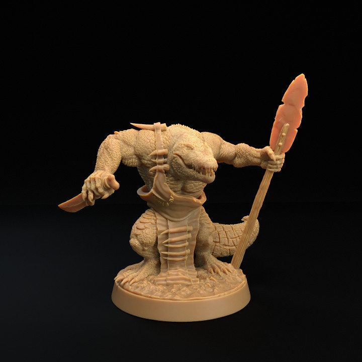 Gator Folk (5 Variants Available) - Dragon Trapper's Lodge