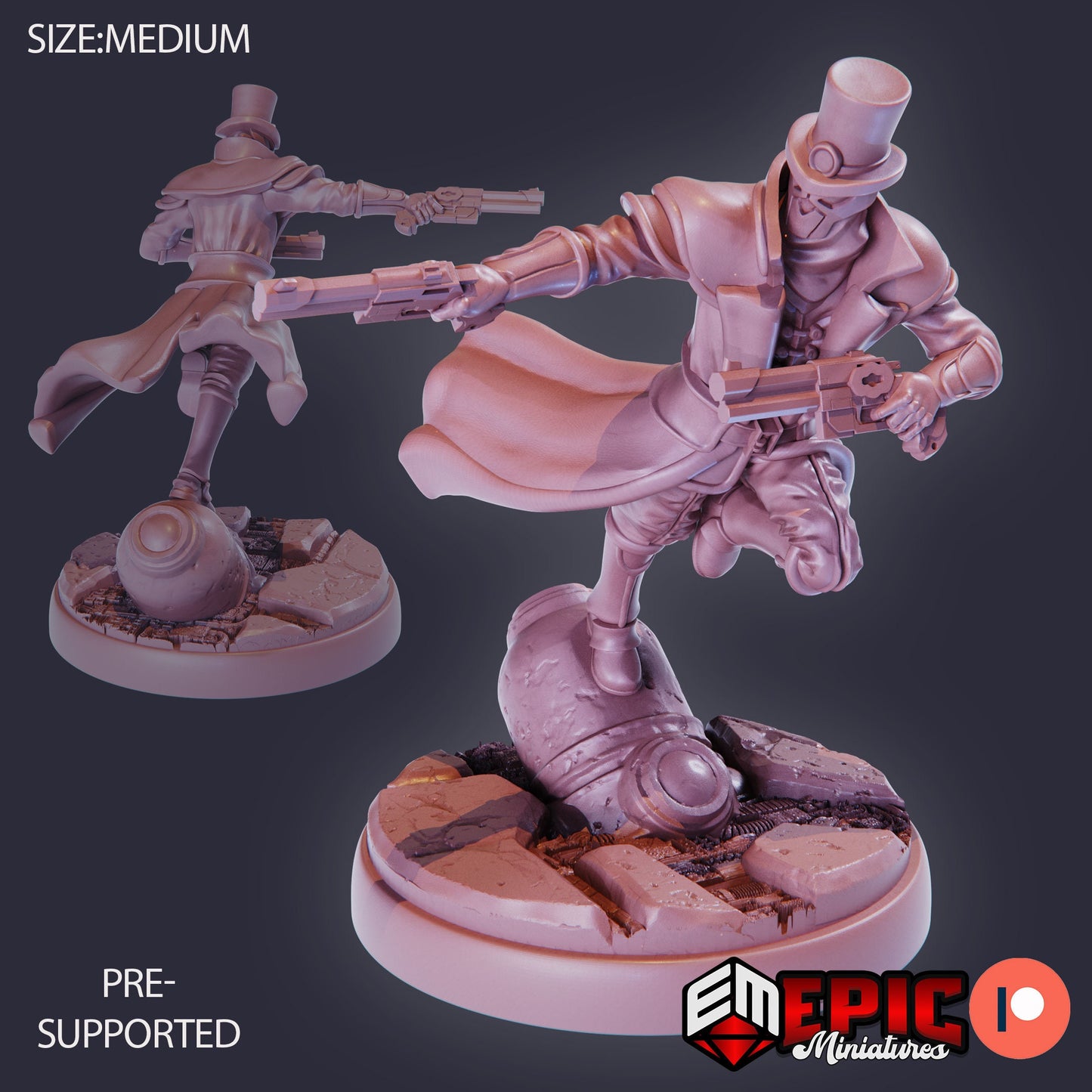 Masked Baron (3 Variants) - Epic Miniatures