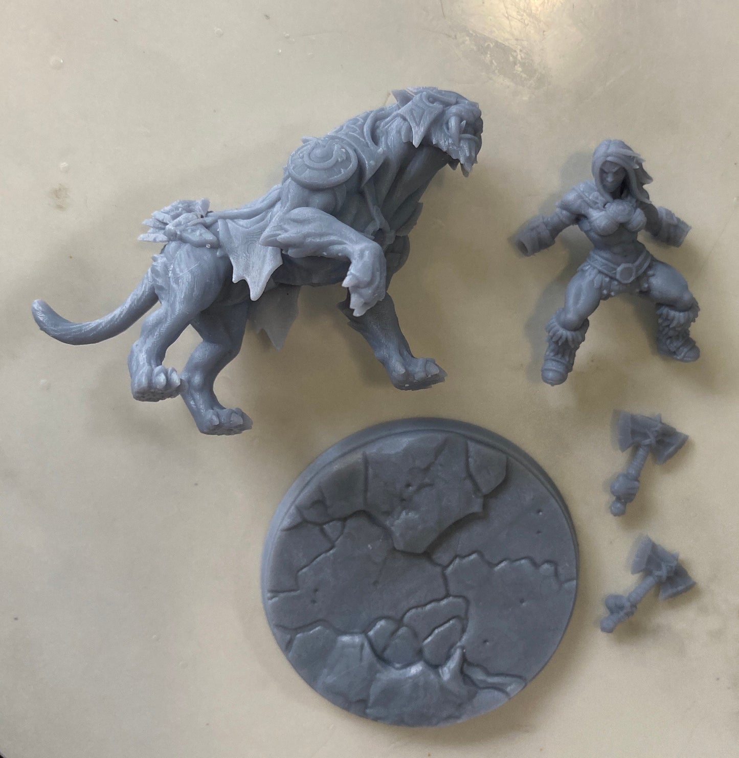 Smilodon Rider D (2 Variants Available) - Artisan Guild
