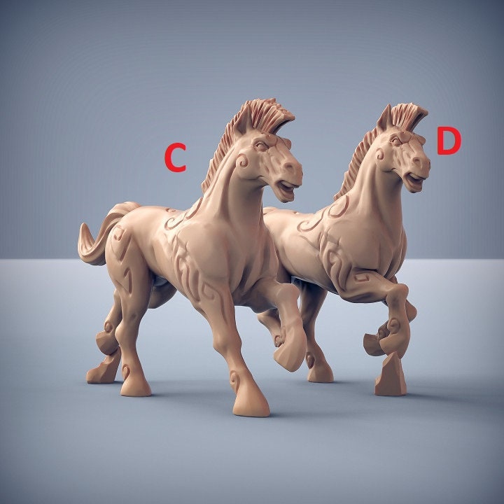 Minoc Horses (4 Variants Available) - Artisan Guild