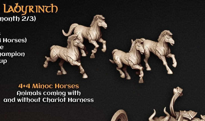Minoc Horses (4 Variants Available) - Artisan Guild