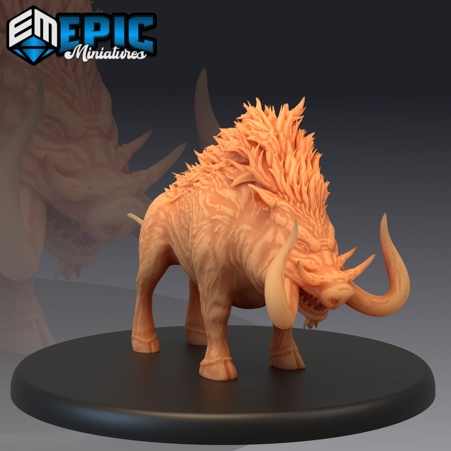 Forest Boar (4 Variants Available) - Epic Miniatures